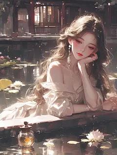人间天堂烟雨中
